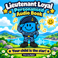 Lieutenant Loyal personalised audiobook cover — Your child is the star