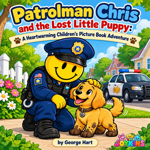 Patrolman Chris and the Lost Little Puppy book cover by George Hart